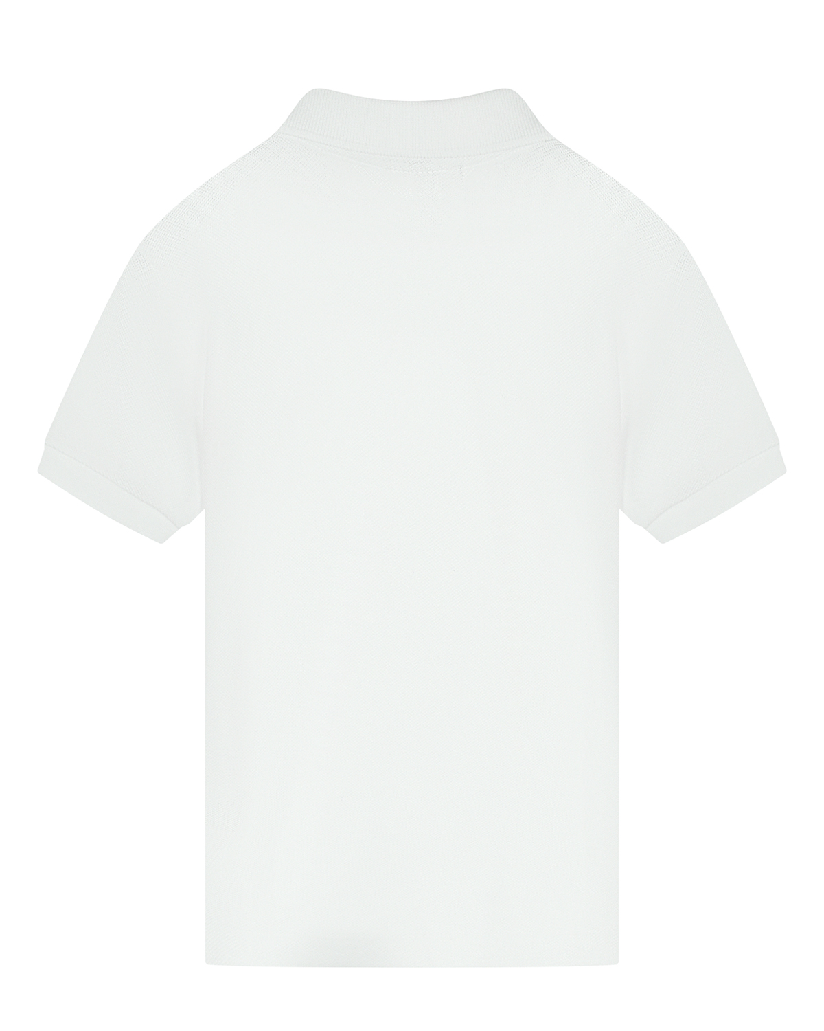 Белая футболка-поло с лого Lacoste детская, размер 104, цвет белый - фото 2