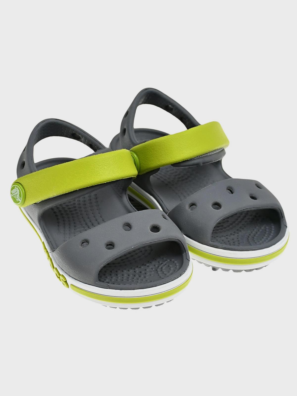 Сланцы-сандалии, серые Crocs