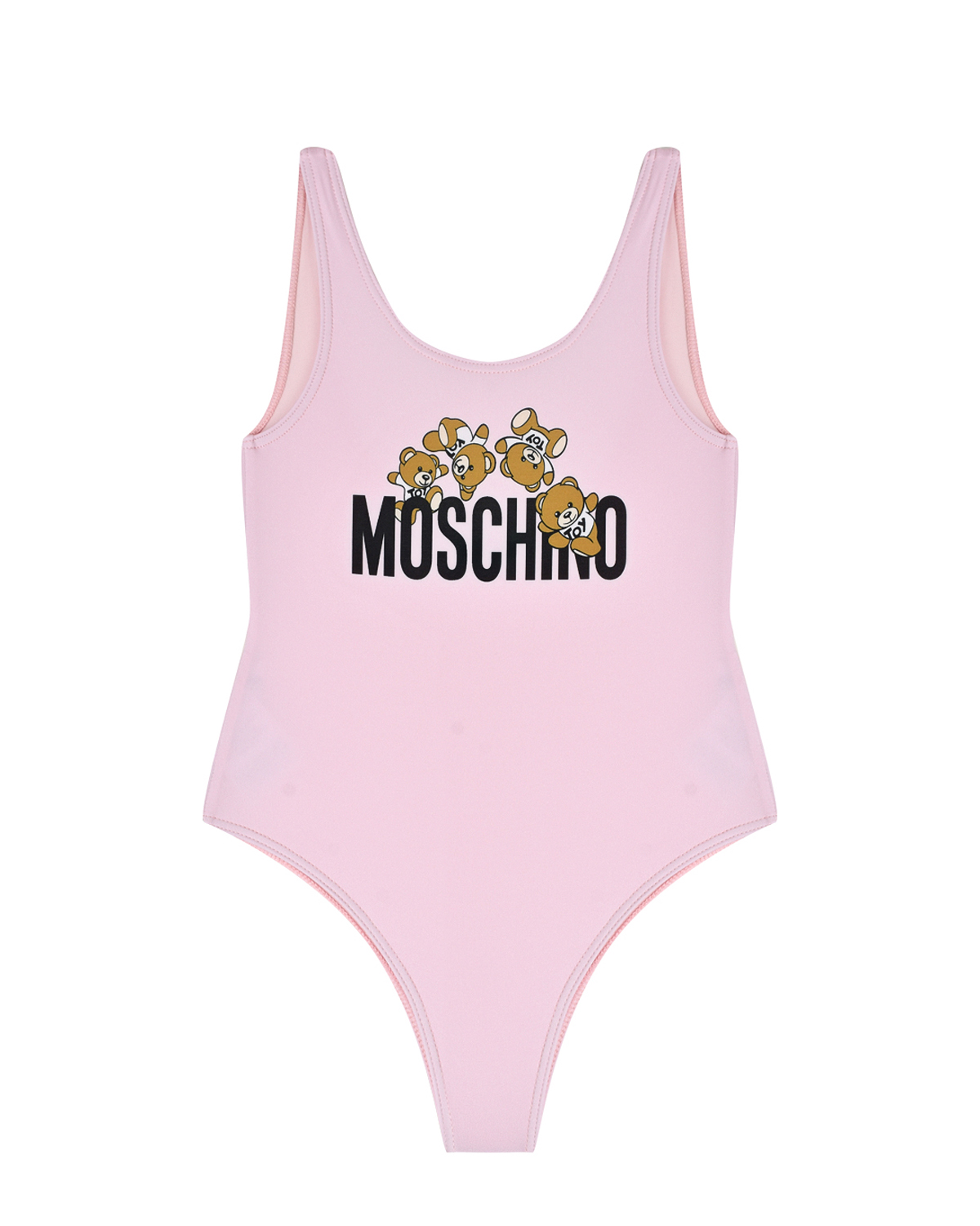 Купальник с лого, розовый Moschino Вид №1