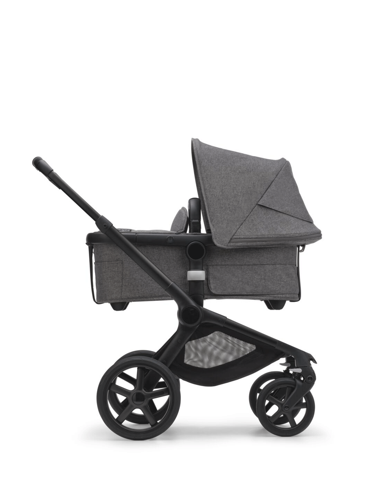 Коляска 2 в 1 Fox 5 complete BLACK/GREY MELANGE-GREY MELANGE Bugaboo