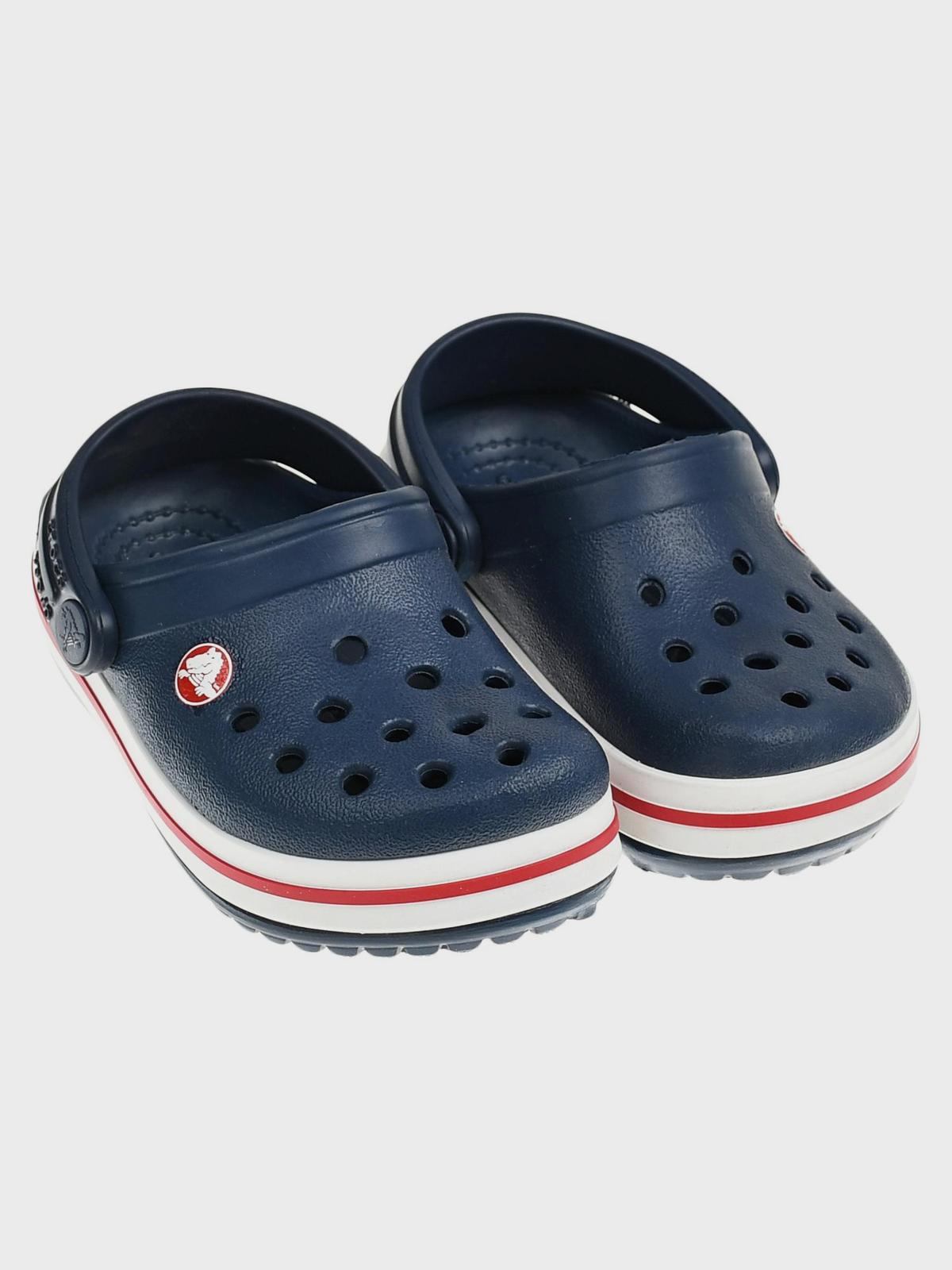 Сланцы темно-синего цвета Crocs