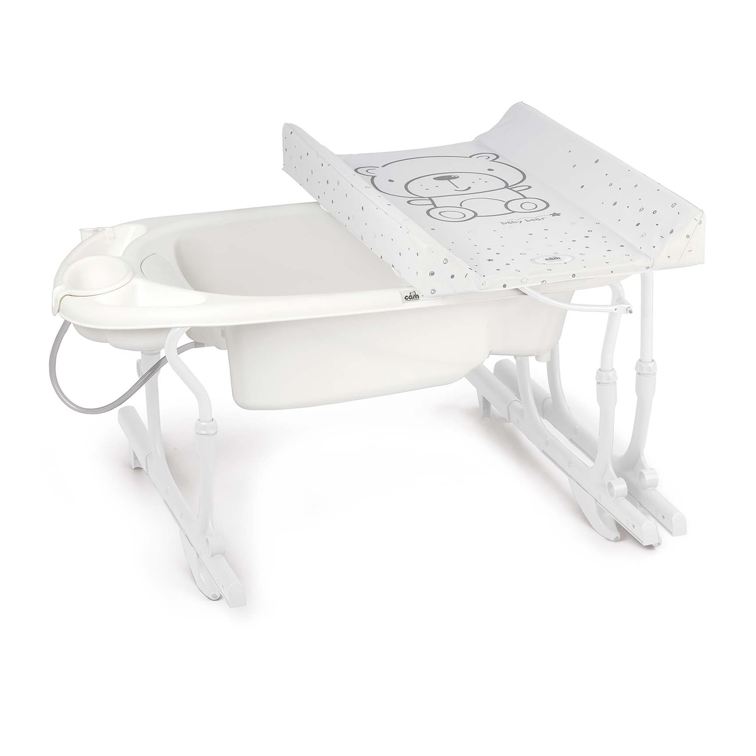 Пеленальный столик с ванночкой cam Removable Idro Baby
