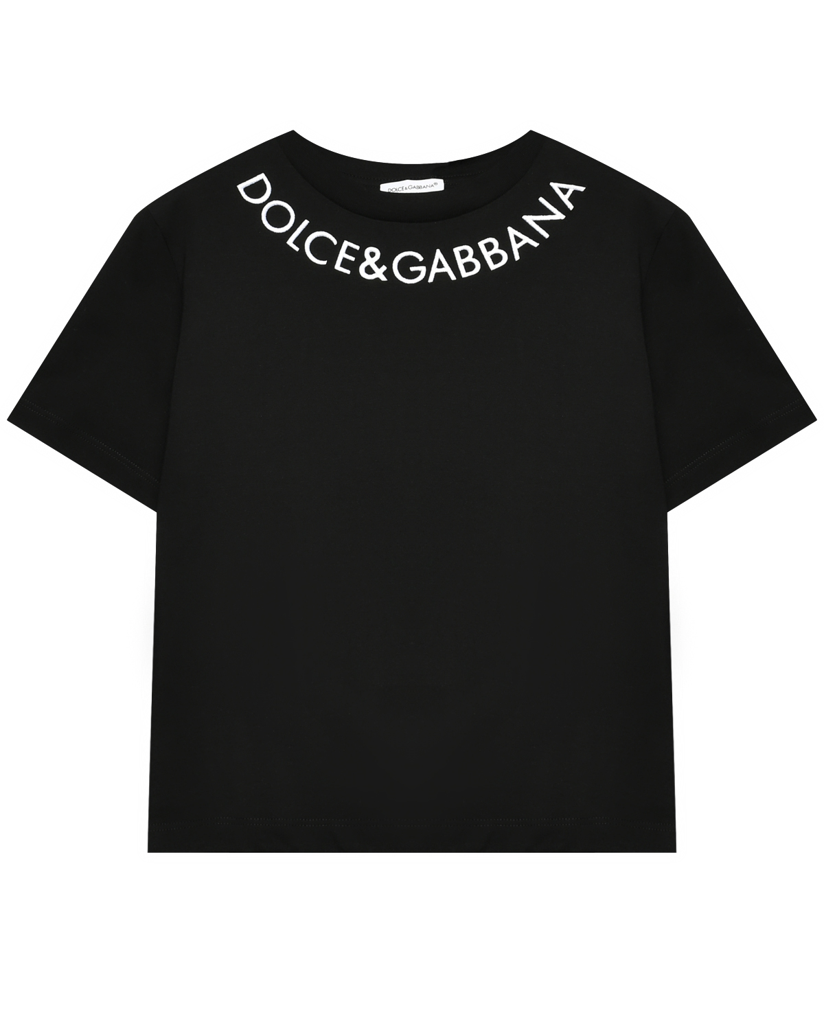 

Футболка с вышитый логотип DG на воротнике, черная Dolce&Gabbana, Черный, Футболка с вышитый логотип DG на воротнике, черная Dolce&Gabbana