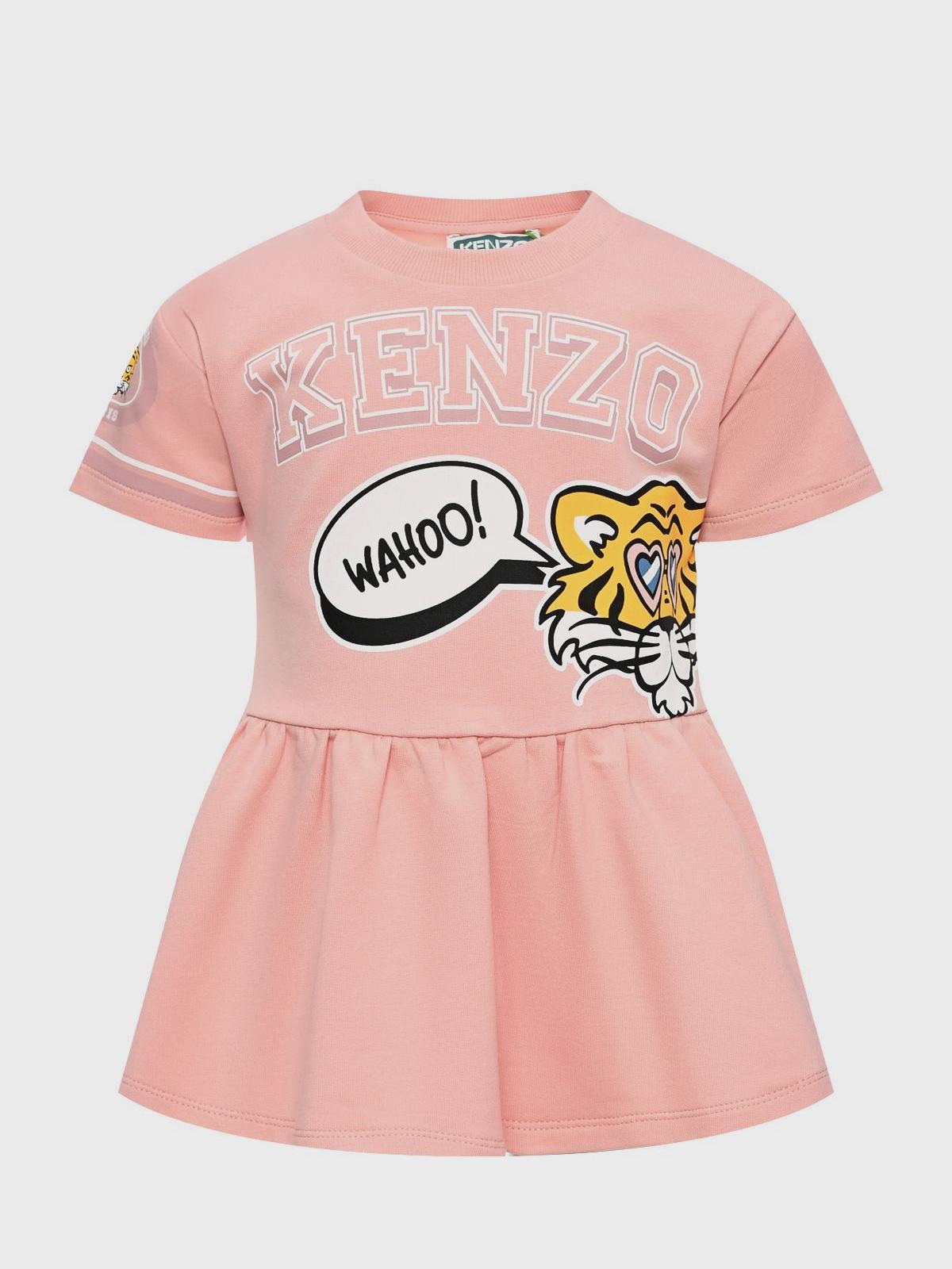 Платье с лого  KENZO