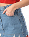 Джинсовая юбка со вставкой в клетку Mo5ch1no Jeans | Фото 8