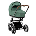 Коляска 2 в 1 Priam IV, chrome brown leaf green CYBEX | Фото 4