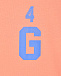 Футболка с логотипом на спине, оранжевая Givenchy | Фото 3