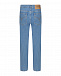 Голубые зауженные джинсы Mo5ch1no Jeans | Фото 8