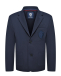 Пиджак трикотажный однобортный, герб в тон, синий Dal Lago | Фото 1