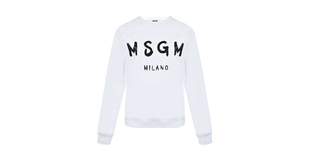 Свитер MSGM 3141mdm129 белый s. MSGM бренд логотип. Свитшот MSGM MDM64.21 черный s. Свитер MSGM mdm132 молочный XS.