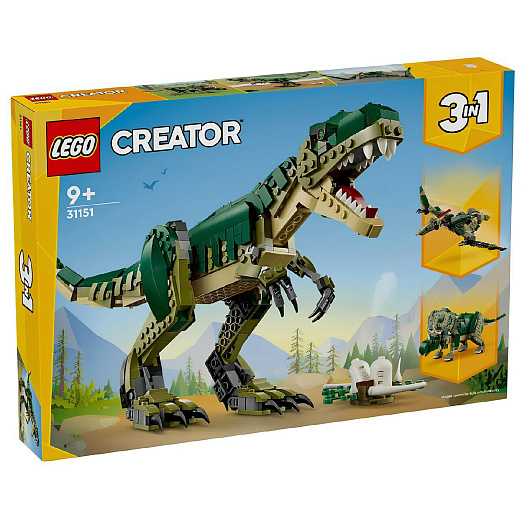 Конструктор CREATOR &quot;T-Rex&quot;, 3в1 Lego | Фото 1