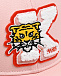 Бейсболка с махровым логотипом тигра, розовая KENZO | Фото 3