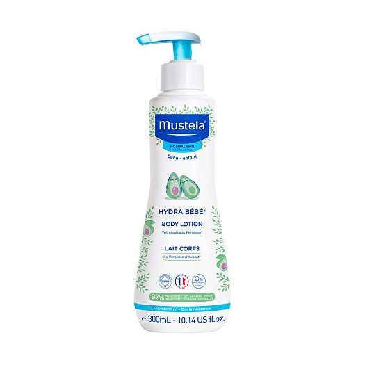 Увлажняющее молочко Hydra Bebe для нормальной кожи 0+, 500 мл Mustela | Фото 1