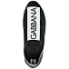 Черные кроссовки-носки с логотипом Dolce&Gabbana | Фото 4