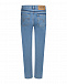 Зауженные джинсы голубого цвета Mo5ch1no Jeans | Фото 5