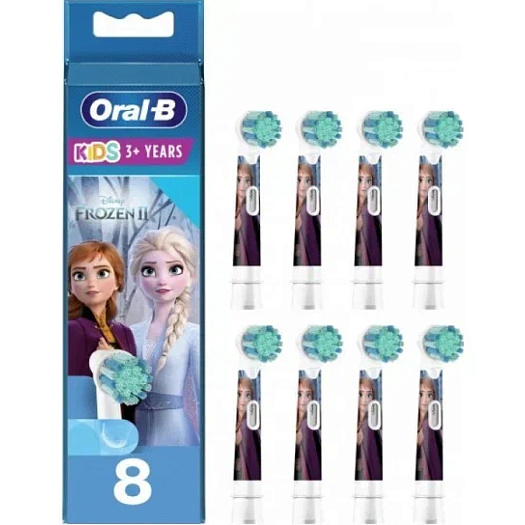 Комплект насадок для электрической зубной щетки Frozen, 8 шт Oral-B | Фото 1