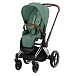 Коляска 2 в 1 Priam IV, chrome brown leaf green CYBEX | Фото 2