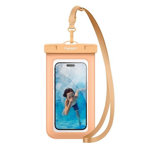 Чехол Spigen A601 UNIVERSAL WATERPROOF CASE APRICOT  | Фото 1