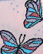 Светло-розовые носки с принтом &quot;бабочки&quot; Story Loris | Фото 2
