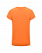 Футболка с лого, оранжевая Roberto Cavalli | Фото 3