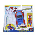 Игрушка HasBro-в SPIDEY & AMAZING FRIENDS с транспортным средством  | Фото 2