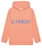 Толстовка-худи с логотипом на груди, оранжевая Givenchy | Фото 1