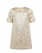 Жаккардовое платье с короткими рукавами Dolce&Gabbana | Фото 1