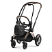 Коляска 2 в 1 CYBEX Priam IV Rosegold 2 в 1 цвет Leaf Green в комплекте со спальным блоком Lux Carry Cot  | Фото 17