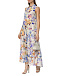 Платье со сплошным цветочным принтом Pietro Brunelli | Фото 5