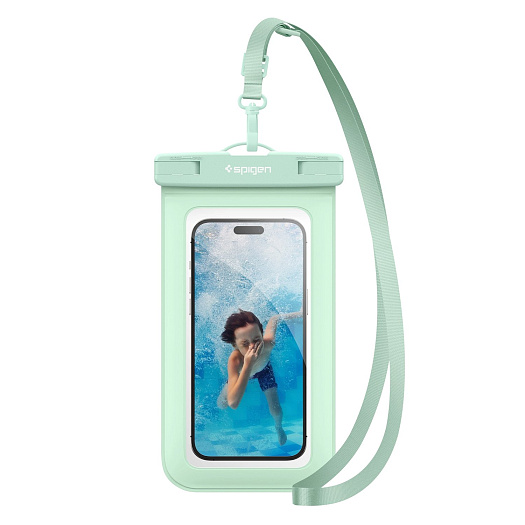 Чехол Spigen A601 UNIVERSAL WATERPROOF CASE MINT  | Фото 1