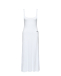 Платье в рубчик, белое Hinnominate | Фото 1