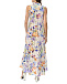 Платье со сплошным цветочным принтом Pietro Brunelli | Фото 7