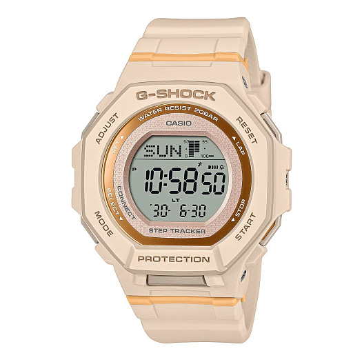 Часы GMD-B300-4, бежевые CASIO | Фото 1