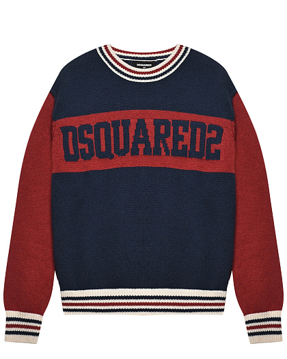 Джемпер в стиле color block Dsquared2 | Фото 1