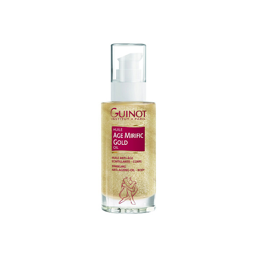 Масло Huile Age Mirific Gold, 90 ml - Анти-возрастное масло для тела GUINOT | Фото 1