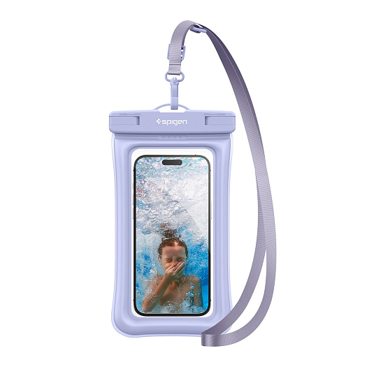 Чехол Spigen A610 UNIVERSAL WATERPROOF FLOAT CASE AQUA BLUE  | Фото 1