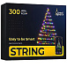 Гирлянда STRING 300 ламп, 2400см, RGB, Многоцветный + Белый , Управление через приложение LinkedSparx | Фото 1