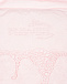 Розовый конверт с ажурной вставкой, 42x75 см Ermanno Scervino | Фото 3