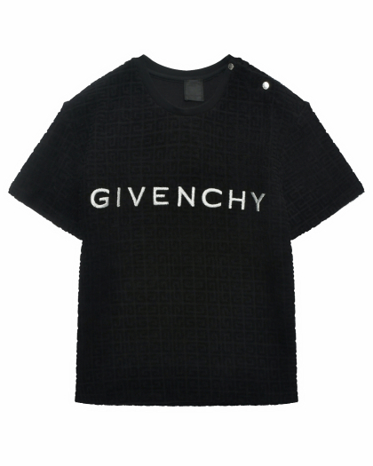 Футболка с лого на груди Givenchy | Фото 1