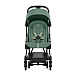 Коляска прогулочная Coya matt black leaf green с дождевиком CYBEX | Фото 3