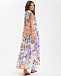 Платье со сплошным цветочным принтом Pietro Brunelli | Фото 6