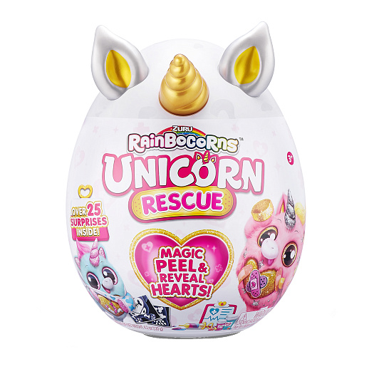 Игрушка Rainbocorns сюрприз в яйце Unicorn Rescue с аксессуарами ZURU | Фото 1