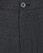 Темно-серые брюки из шерсти Dal Lago | Фото 3