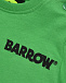 Платье с розовым лого, зеленое Barrow | Фото 3