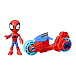 Игрушка &quot;Spidey& Amazing Friends&quot; с мотоциклом HasBro | Фото 2