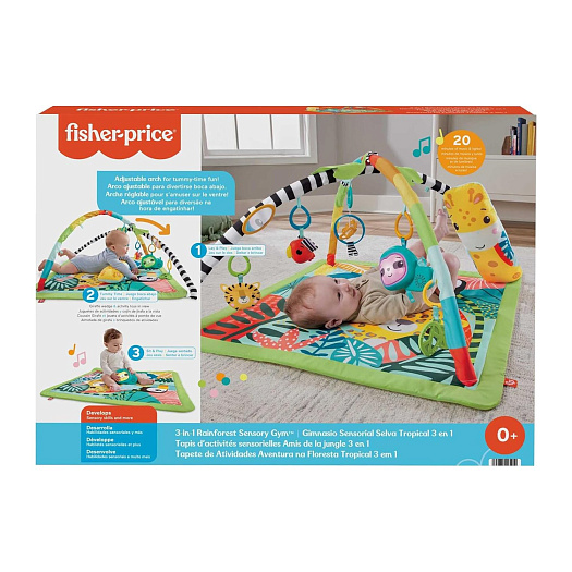 Развивающий коврик &quot;Тропический лес&quot; FISHER-PRICE | Фото 1