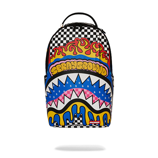 Рюкзак &quot;Мультиколор/Акула&quot; MOSH PIT BACKPACK SprayGround | Фото 1