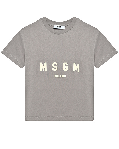 Футболка с лого MSGM | Фото 1