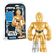 Игрушка тянущаяся фигурка Мини-Дроид C-3PO Stretch | Фото 1