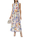 Платье со сплошным цветочным принтом Pietro Brunelli | Фото 3